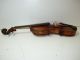 Antique Full Size 4/4 Scale German Strad Violin W/ Old Case & Bow - - Ready To Play String photo 7