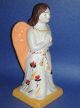 Vintage Chalkware Angel Sculpture Period Piece Reproduction Liberty Workshop Figurines photo 2
