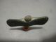 Ancient Roman Bronze Large Bipennis Double Headed Axe Labrys Amulet 2nd - 4th C.  Ad Roman photo 3