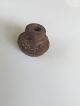 Pre Columbian Ancient Mayan Artifact Pottery Whorl Spindle Bead The Americas photo 4