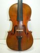 Antique Full Size 4/4 Scale Mechanical Tuner Fiddle Violin W/ 2 Old Bows & Case String photo 2
