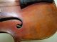 Antique Full Size 4/4 Scale Mechanical Tuner Fiddle Violin W/ 2 Old Bows & Case String photo 7