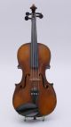 Antique Old Violin,  Case Voilini Violine Viola Violino German Germany String photo 2