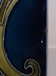 English Art Nouveau Ceramic 3 Tile Group Tubelined Tulips C1900 Iridescent Glaze Architectural & Garden photo 3