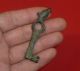 Viking Ancient Artifact - Bronze Zoomorphic Key Circa 700 - 800 Ad - 2746 - Scandinavian photo 9