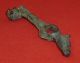 Viking Ancient Artifact - Bronze Zoomorphic Key Circa 700 - 800 Ad - 2746 - Scandinavian photo 3