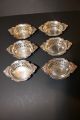 Authentic Gorham Cromwell 6pc.  Sterling Silver Pierced Nut Dish/candy Bowl A4780 Bowls photo 1