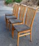 Workman - Danish Style High Back Dining Chairs Made In Italy Post-1950 photo 2