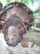 African Tribal - 3458 Dan Wee Deangle Celebration Dancer Mask,  Cote D ' Ivoire Other African Antiques photo 5