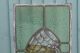 19thc Stained Glass & Leaded Panel With Ale Glass Centrally C1880s Pre-1900 photo 2