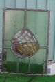 19thc Stained Glass & Leaded Panel With Ale Glass Centrally C1880s Pre-1900 photo 6