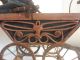 Antique 1900 ' S German Wicker Baby Doll Carriage Stroller Pram Buggy Baby Carriages & Buggies photo 11