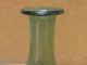 A Wonderful Late 18th Century American Blown Bottle In Auqa Green Rare Form Primitives photo 5