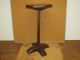 Rare Pilgrim Century Ct X - Base Trestle Base Tray Top Candlestand Grungy Surface Primitives photo 1