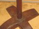 Rare Pilgrim Century Ct X - Base Trestle Base Tray Top Candlestand Grungy Surface Primitives photo 3