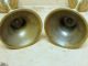 Best Early 17th C Spanish Brass Mid Drip Candlesticks Capstan Bases Primitives photo 9