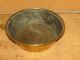 A Wonderful Early 18th C Brass Basin Or Cook Pot Hanger Tinned Interior Primitives photo 3