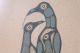 Unusual Northwest Coast Print: “bird Family” By Norval Morrisseau - Native American photo 2