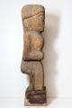 Marquesas Island Carved Hardwood Figure Purchased In Papeete Tahiti In 1946 Pacific Islands & Oceania photo 4