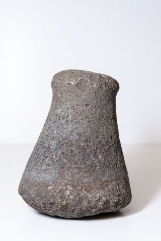 Ancient Hawaii Volcanic Stone Poi Pounder - photo