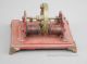 Antique Electric Bipolar Motor Toy Open Frame Cast Iron Paint Other Antique Science Equip photo 2
