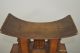 Exquisite African Art - Old Asante / Ashanti / Akan Mma Dwa Female Stool 0722 Other African Antiques photo 3