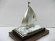 The Sailboat Of Silver970 Of The Most Wonderful Japan.  A Japanese Antique Other Antique Sterling Silver photo 2