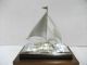The Sailboat Of Silver970 Of The Most Wonderful Japan.  A Japanese Antique Other Antique Sterling Silver photo 3