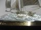 The Sailboat Of Silver970 Of The Most Wonderful Japan.  A Japanese Antique Other Antique Sterling Silver photo 6