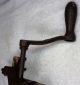 1837 Cast Iron I Edward Brown Patent 70 Beaten Biscuit Machine Dough Roller Ny Primitives photo 5