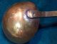 Lovely 16 Inch 18th Century Colonial Forged Kitchen Or Camp Brass Ladle W Gift Hearth Ware photo 3
