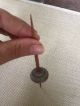 Pre Columbian Ancient Mayan Artifact Pottery Whorl Spindle Ready To Spin The Americas photo 2