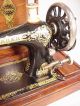 Antique Vintage Singer 28k Machine Hand Crank Arm Wooden Dom Industrial 27k 127 Sewing Machines photo 2