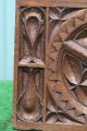 Mid 19thc Gothic Wooden Oak Panel With Relief Carvings C1840s Other Antique Woodenware photo 2