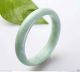 Chinese Natural Jadeite Green Jade Bangle Bracelet Handmade 60mm Necklaces & Pendants photo 1
