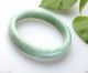Chinese Natural Jadeite Green Jade Bangle Bracelet Handmade 60mm Necklaces & Pendants photo 2