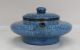 G170: Chinese Pottery Teapot With Popular Namako Glaze And Sign Of Katsumeisho Other Chinese Antiques photo 4