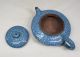 G170: Chinese Pottery Teapot With Popular Namako Glaze And Sign Of Katsumeisho Other Chinese Antiques photo 7