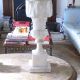 Pair Very Large Victorian Marble Table Lamps 96cm Tall Lamps photo 7