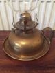 A Vintage Brass Oil Lamp Finger Wall Lamp Order British Made 20th Century photo 2