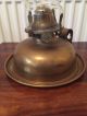 A Vintage Brass Oil Lamp Finger Wall Lamp Order British Made 20th Century photo 5