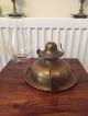 A Vintage Brass Oil Lamp Finger Wall Lamp Order British Made 20th Century photo 7