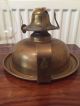 A Vintage Brass Oil Lamp Finger Wall Lamp Order British Made 20th Century photo 8