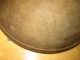 1800s Hand Turned Wooden Bowl With Lipped Edge Large Size Hand Turned On Lathe Primitives photo 6