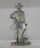 1979 Fine Solid Pewter Sculpture Of An Australian Colonial Squatter Hallmarked Other Metalware photo 2