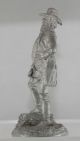 1979 Fine Solid Pewter Sculpture Of An Australian Colonial Squatter Hallmarked Other Metalware photo 3