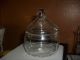 Antique Apothecary Jar Spun Glass One And It Is 5 Tall 4 1/4 Wide Jars photo 6
