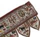 Saurashtra Handmade Seed Bead Valance Beadwork India Was $269 Other African Antiques photo 1