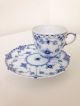 Vintage Royal Copenhagen Porcelain Full Lace Coffee Cup & Saucer Cups & Saucers photo 3