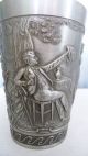 Vintage Pewter Cup - Wine Cup - Frieling Reinzinn - Germany - Old Metalware photo 5